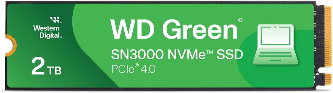 Western Digital Green SN3000 2.05 TB M.2 5000 MB/s