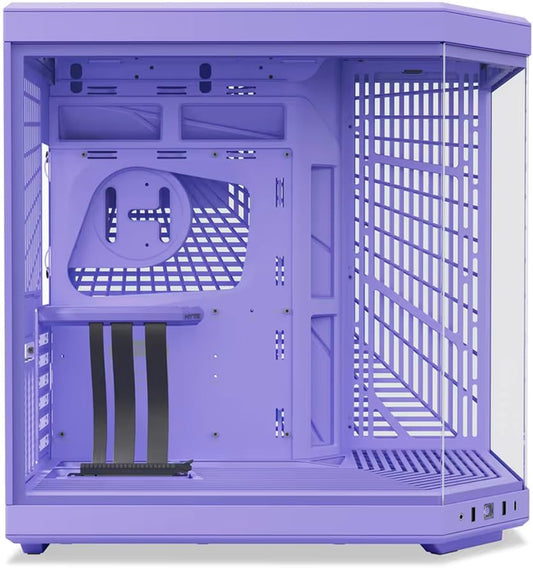 HYTE Y70 Modern ATX Aesthetic Double Chamber Case Milk Taro