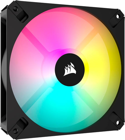 Corsair iCUE AR120 RGB Digital 120mm ARGB-Compatible Single Fan - Black