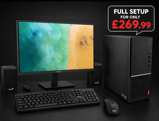 Lenovo i5 9400 3.6GHz 8GB RAM 256GB SSD HDMI Windows 11 PC