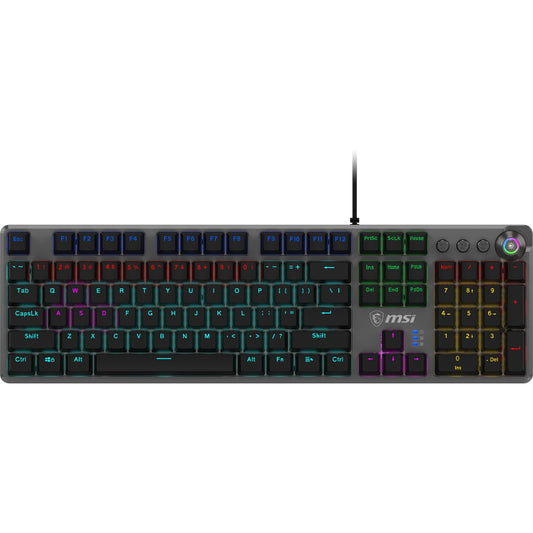 MSI FORGE GK310 Gaming Keyboard with Red Switches