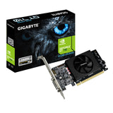 Gigabyte GeForce GT 710 2GB GDDR5 Single Fan Cooling System Low Profile Graphics Card
