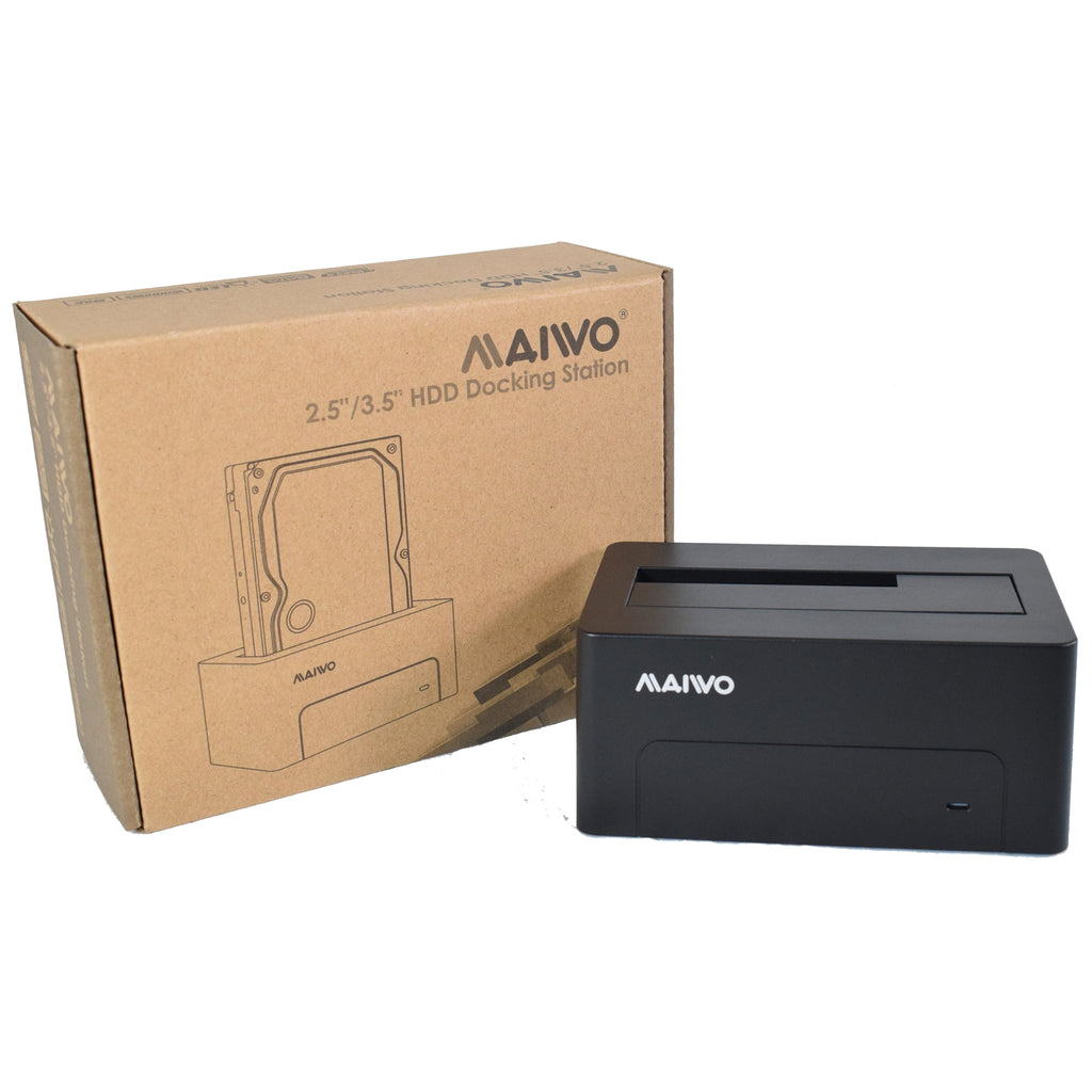 Maiwo USB Hard Drive Dock – Lightning Computers - Main Image