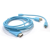 MHL 5 & 11 pin Micro B USB Phone Plug to HDMI Adapter 1.8m Cable
