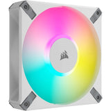 Corsair iCUE AF120 RGB ELITE WHITE 120mm PWM Fan Kit, Triple Pack in White