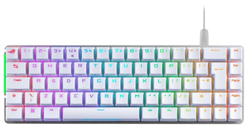 ASUS ROG Falchion Ace NX Red Mechanical Wired RGB Gaming Keyboard Whit ...
