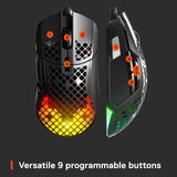 SteelSeries Aerox 5 RGB Optical Gaming Mouse