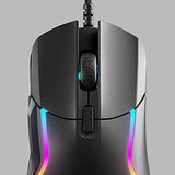 SteelSeries Rival 5 - Gaming Mouse – FPS, MOBA, MMO, Battle Royale – 18,000 CPI TrueMove Air Optical Sensor – 9 Programmable Buttons – 85 g Competitive Weight, Black