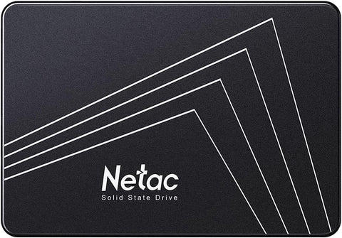 Netac SSD 1TB Internal Solid State Drive HDD 1TB (3D NAND, SATA, 2.5 Inch, Internal SSD), Black