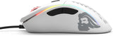 Glorious Model D USB RGB Optical Gaming Mouse - Glossy White (GD-GWHITE)