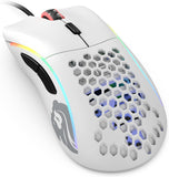 Glorious Model D USB RGB Optical Gaming Mouse - Glossy White (GD-GWHITE)
