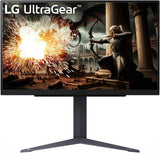 LG UltraGear Gaming Monitor 27GS75QN, 27 inch, 1440p, 180Hz, 1ms Response Time, IPS Display, HDR 10, NVIDIA G-Sync compatible & AMD FreeSync, Smart Energy Saving, DisplayPort, HDMI