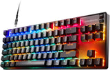 SteelSeries Apex 9 TKL - Mechanical Gaming Keyboard – Optical Switches – 2-Point Actuation – Compact Esports Tenkeyless Form Factor – Hotswappable Switches - English QWERTY Layout