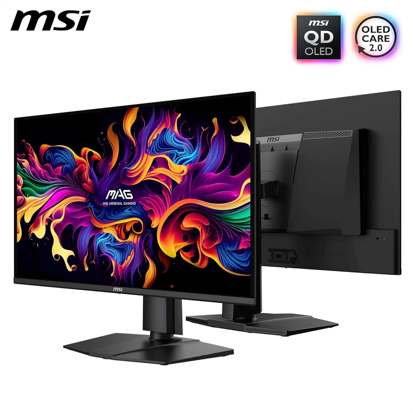 MSI MAG X24 274QP 27 inch WQHD 240Hz QD-OLED Gaming Monitor, 9S6-3CFA9T-003