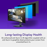 Alienware 34 Gaming Monitor - AW3425DW, WQHD (3440x1440), 21:9 1800R Curved, 240Hz, QD OLED, 0.03ms, NVIDIA G-SYNC Compatible, AMD FreeSync Premium Pro, HDR True Black 400, USB-C, 3 Year Warranty