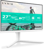 Philips Evnia 27M2N3201A - 27 inch Full HD gaming monitor, IPS, HDR10, 180 Hz, 0.5 ms, FreeSync Prem, G-Sync Comp, Height Adjust, HDR10 (1920x1080, 2x HDMI, DisplayPort) White