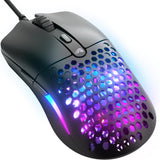 GLORIOUS Model O Eternal Ultralight RGB Gaming Mouse - Wired - 55g Lightweight - Customizable RGB Lighting - 6 Programmable Buttons - Symmetrical Design - 12K DPI Optical Sensor - PC/Mac - Black