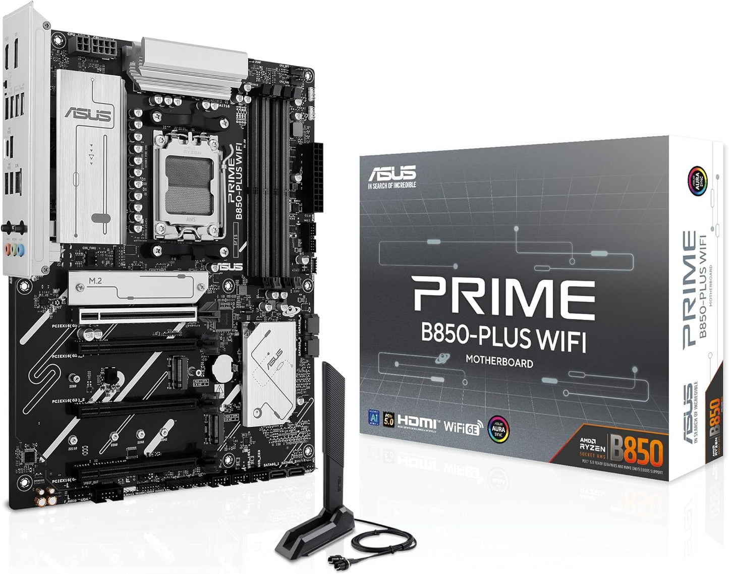 ASUS PRIME B850-PLUS WIFI AMD B850 Socket AM5 ATX