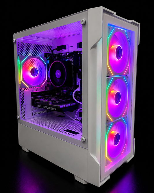 Ryzen 5 5500,  RTX 3050  GAMING PC (New, READY TO GO)