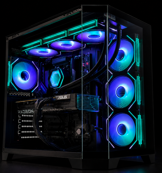 AMD 7800x3d, RX 9070 XT Gaming PC (Ready to go, NEW)