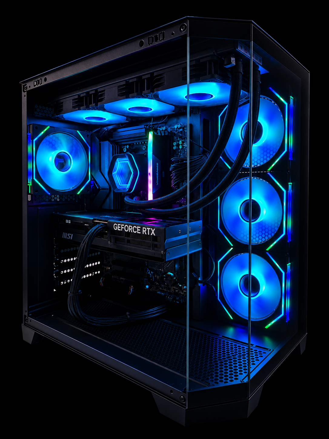 AMD Ryzen 7 9850x3d, RTX 5080 Gaming PC (NEW, Ready to go)
