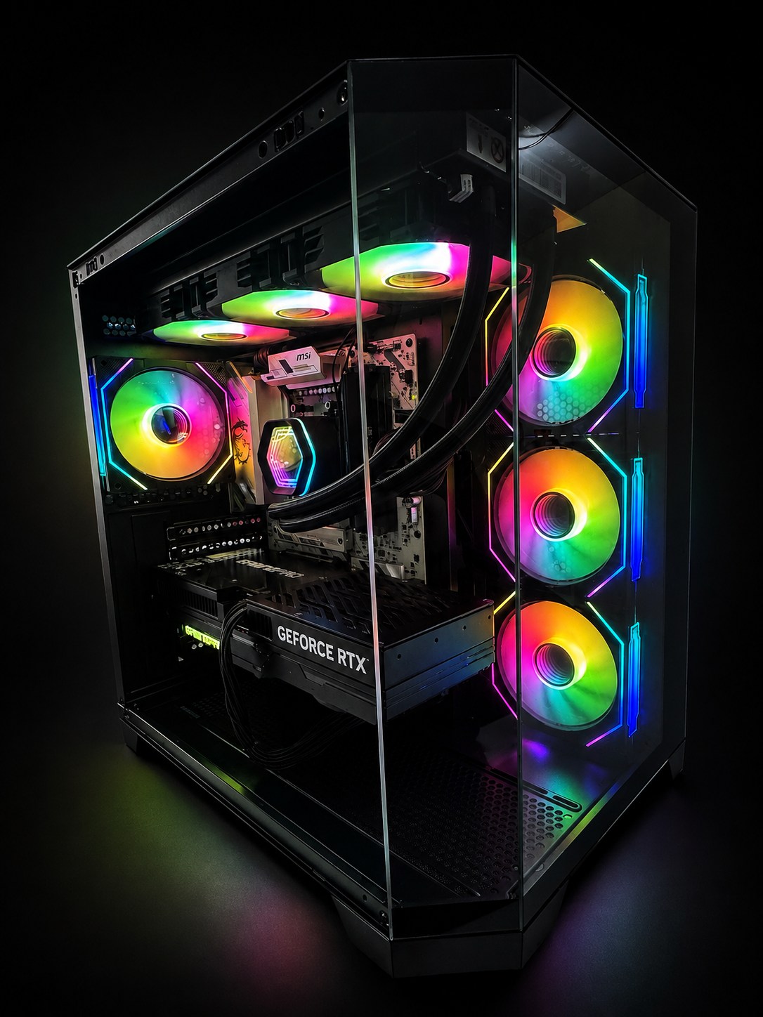 AMD Ryzen 7 7800x3d,  RTX 5070ti Gaming PC (NEW, Ready to go)1
