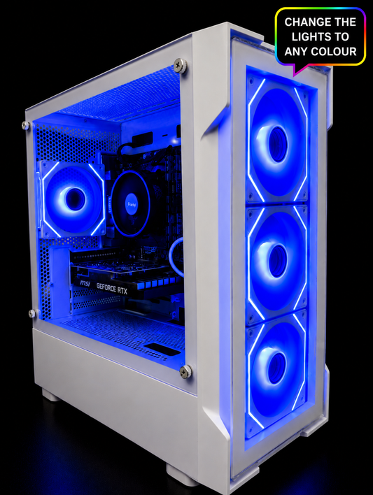 Ryzen 5 5500,  RTX 3050  GAMING PC (New, READY TO GO)