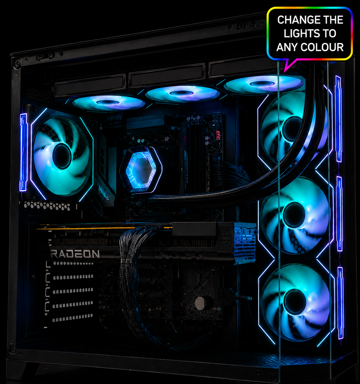 AMD 7800x3d, RX 9070 XT Gaming PC (Ready to go, NEW)