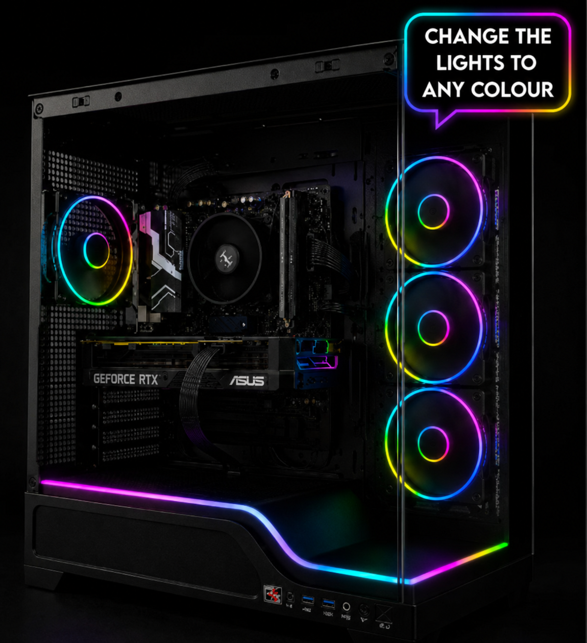 AMD 8400f, RTX 5070 Gaming PC (New, Ready to go)