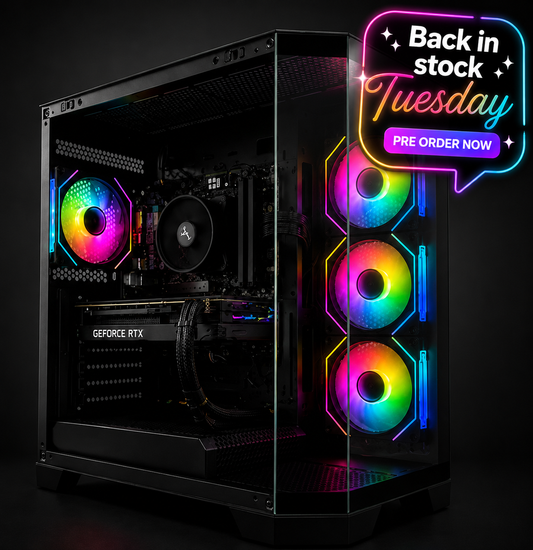 AMD Ryzen 5 8400f, RTX 5060 ti Gaming PC (Ready to go, NEW)