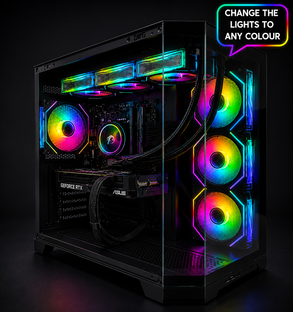 Intel Ultra 7 265kf, RTX 5070 GAMING PC (READY TO GO, NEW)