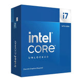 Intel Core i7-14700K CPU, 1700, 3.4 GHz (5.6 Turbo), 20-Core, 125W (253W Turbo), 10nm, 33MB Cache, Overclockable, Raptor Lake Refresh, No Graphics, NO HEATSINK/FAN