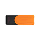 Kingston DataTraveler Exodia S DTXS/256GB USB Flash Drive, 256GB, USB 3.2, Black/Orange, Swivel Cap Design