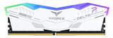 TEAMGROUP T-Force Delta Alpha RGB DDR5 Ram 32GB Single Stick 6000MHz (PC5-48000) CL38 Intel XMP 3.0 & AMD Expo Compatible Desktop Memory Module Ram White