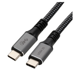 CERTIFIED USB4 20 Type C Cable 20Gbps 95W 4K60Hz USB 4.0 E-Mark Metal Ends 2m