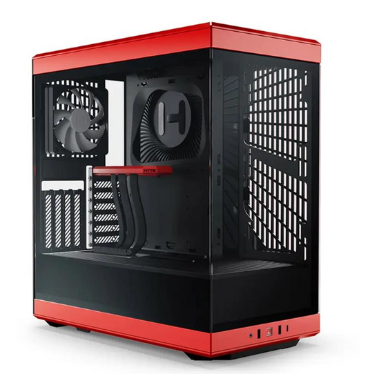 HYTE Y40 MID TOWER CASE RED