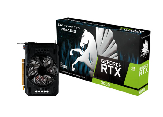 Gainward GeForce RTX 3050 Pegasus 6GB GDDR6 PCI-Express Graphics Card