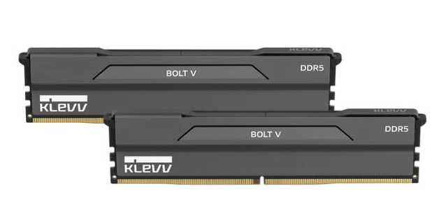 KLEVV BOLT V EXPO 32GB (2x16GB) 6000MHz C30 DDR5 Dual Channel Kit - Grey