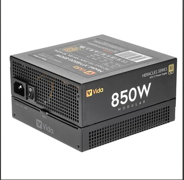 VIDA Heracles Power Supply Unit 850 W 20+4 Pin ATX ATX Black