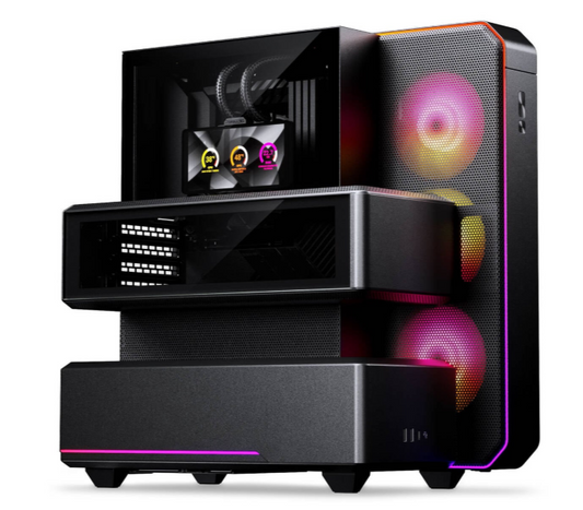 Phanteks EX5 MAX High Airflow ATX Chamber Case with 360 AIO - Satin Black