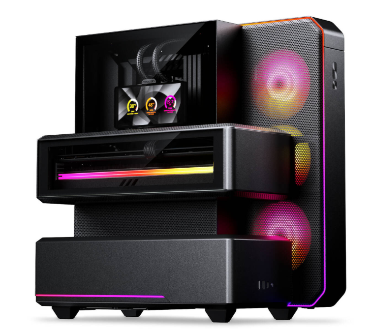 Phanteks EX5 MAX High Airflow ATX Chamber Case with 360 AIO - Satin Black