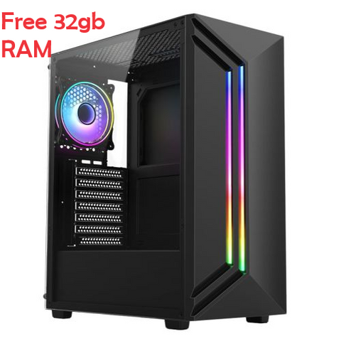Ryzen 5 4500 GTX 1060 Gaming PC Ready to go Lightning Computers