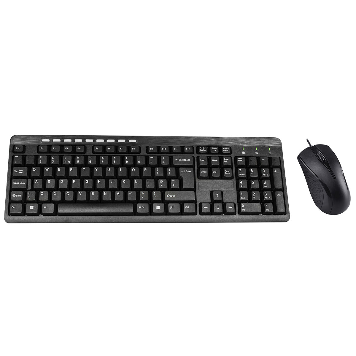 CIT KBMS-001 USB Keyboard Mouse Combo Black Retail