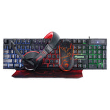 Marvo Scorpion CM409-UK 4-in-1 Gaming Bundle, Keyboard, Headset, Mouse and Mouse Pad