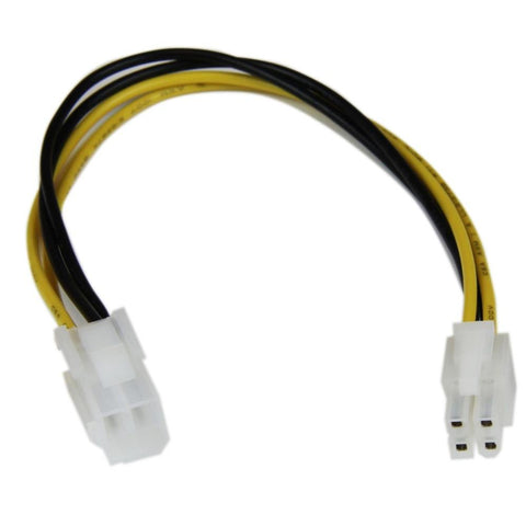 4-Pin M/F P4 CPU 8 inch ATX12V  Power Extension Cable