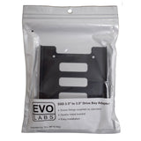 Evo Labs Single Metal SSD/HDD 2.5" to 3.5" Drive Bay Adapter
