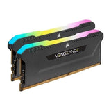 Corsair Vengeance RGB Pro SL 32GB Kit (2 x 16GB), DDR4, 3600MHz (PC4-28800), CL18, XMP 2.0, Black