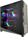 5000X BLACK RGB GAMING PC (READY TO GO, NEW)