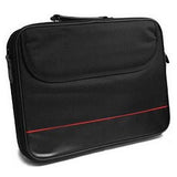 15.6" Laptop Carry Case, Black with front Storage Pocket