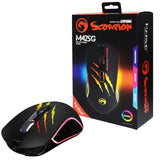 Marvo Scorpion M425G USB RGB LED Black Programmable Gaming Mouse